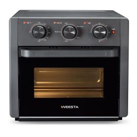 21Quart Air Fryer Toaster Oven Pro,5-IN-1 Countertop Convection Oven with Air Fry Air Roast Toast Broil Bake Function for Fried Chicken, Steak, F
