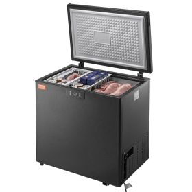 VEVOR Chest Freezer, 7 Cu.ft / 198 L Compact Deep Freezer