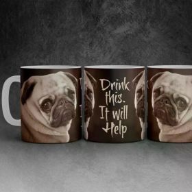 1 Pc, Coffee Mug, 11 Oz Coffee Cups Ceramic Travel Coffee Mugs, Dog Mug Cute Coffe Mugs, Funny Hot Coffee Travel